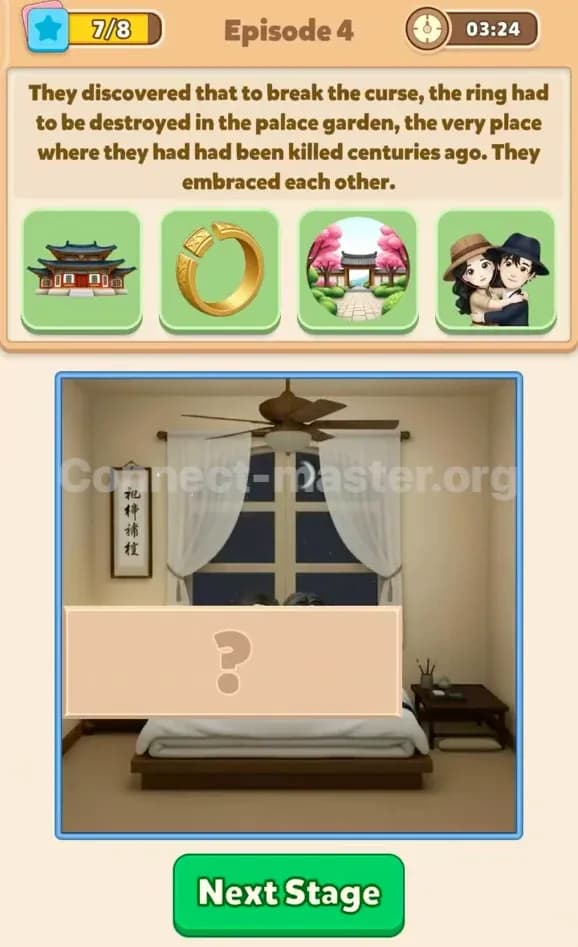 Connect Master Story Answer Tied Fates Episode 4 Stage 7