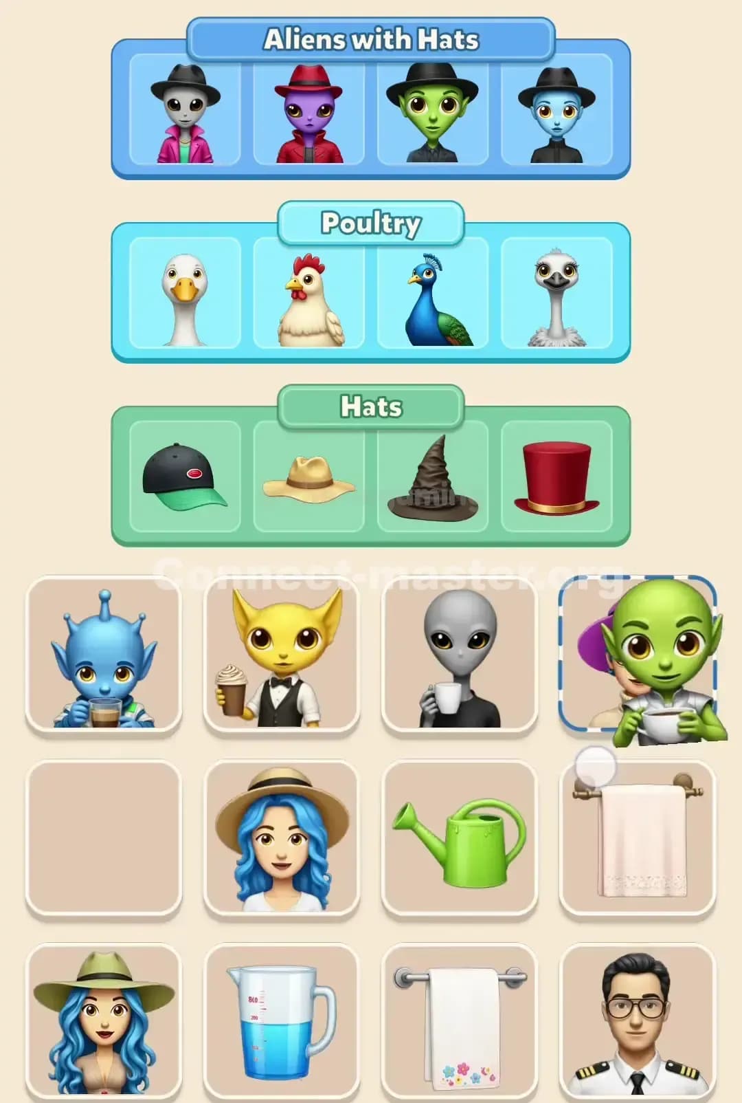 Connect Master Level 177 Solution 3