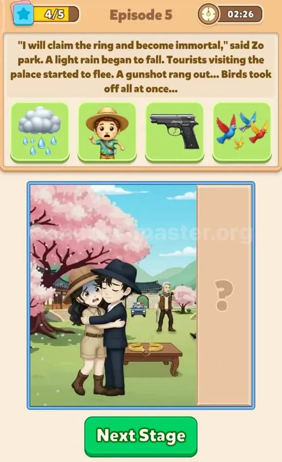 Connect Master Story Answer Tied Fates Episode 5 Stage 4