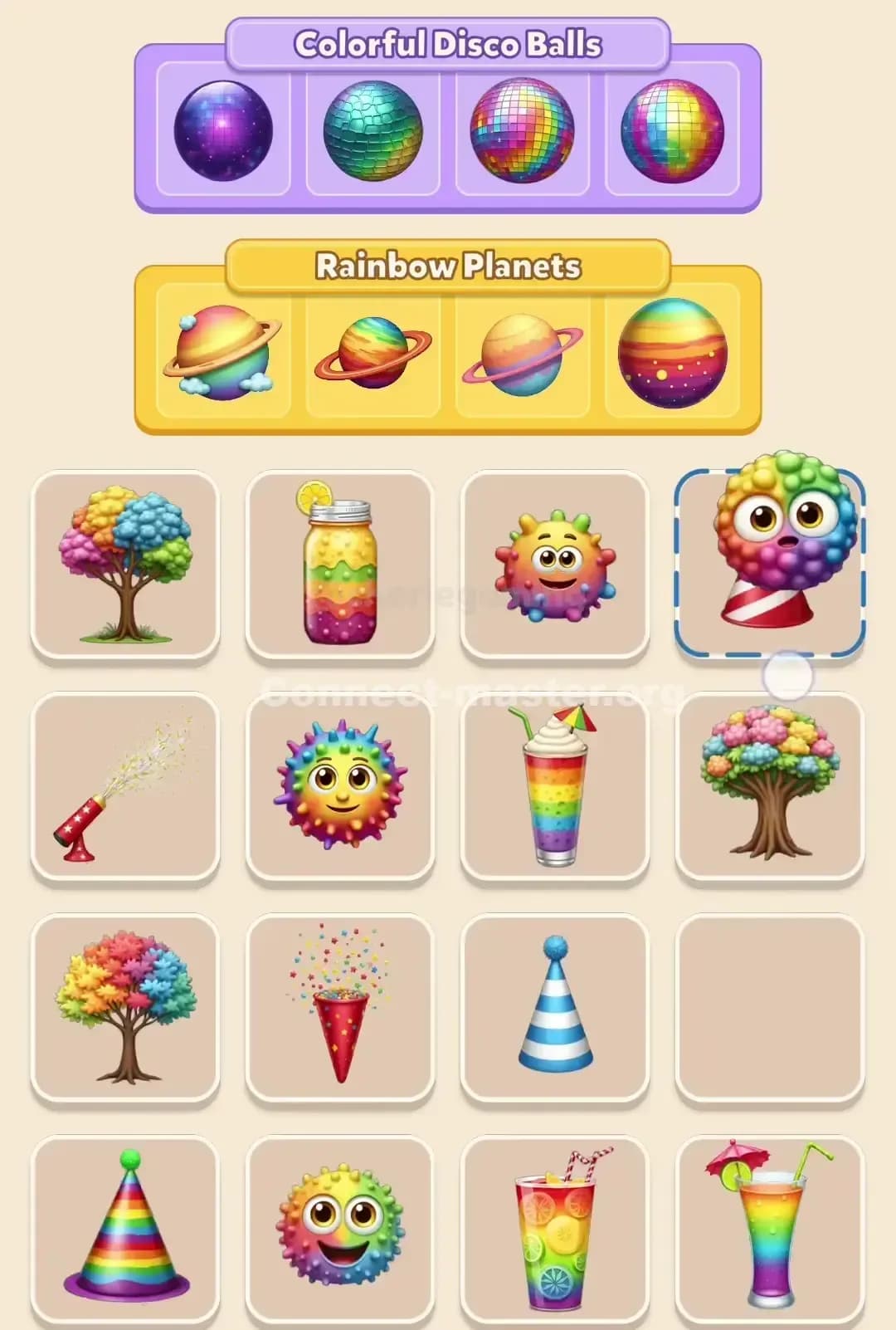 Connect Master Level 761 Solution 3