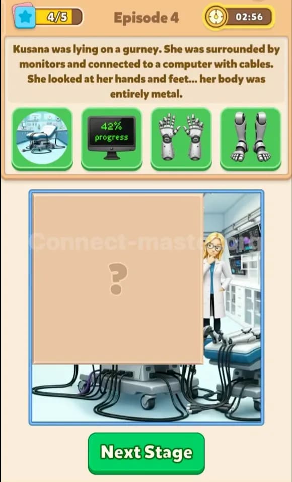 Connect Master Story Answer Out of Control Episode 4 Stage 4