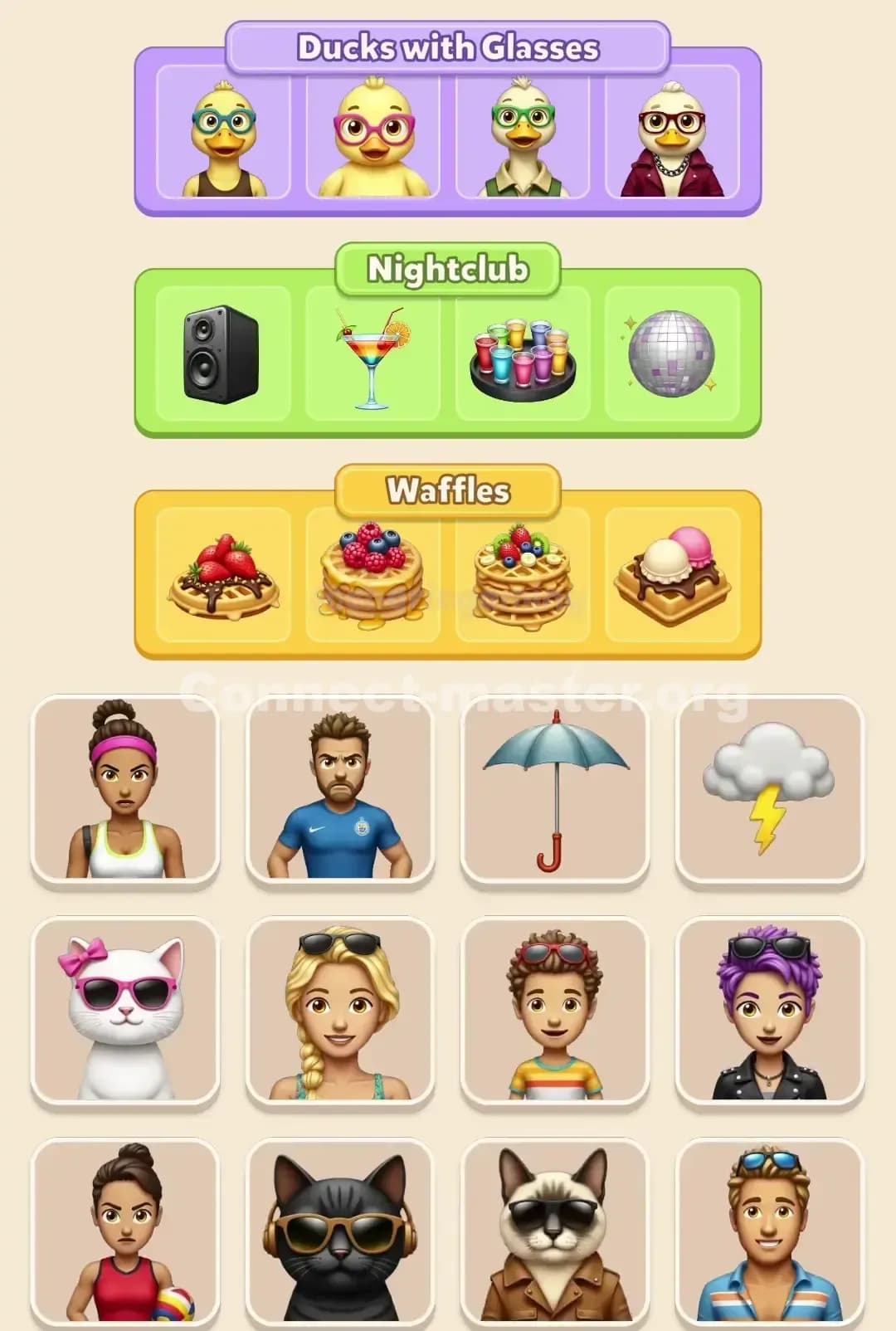 Connect Master Level 57 Solution 3