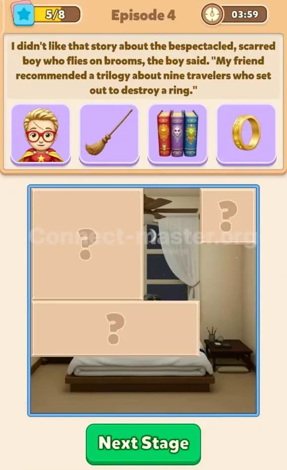 Connect Master Story Answer Tied Fates Episode 4 Stage 5