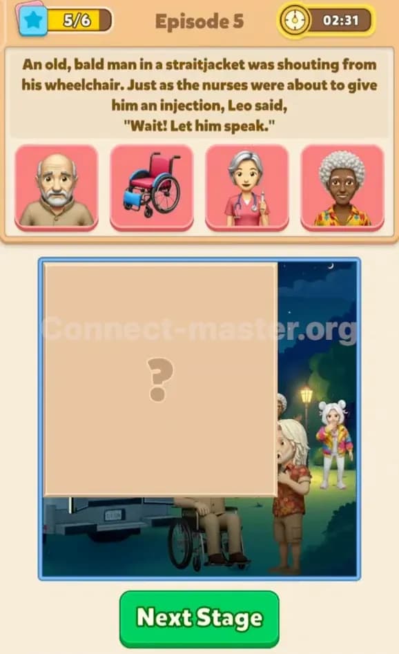 Connect Master Story Answer Arcade Room Episode 5 Stage 5
