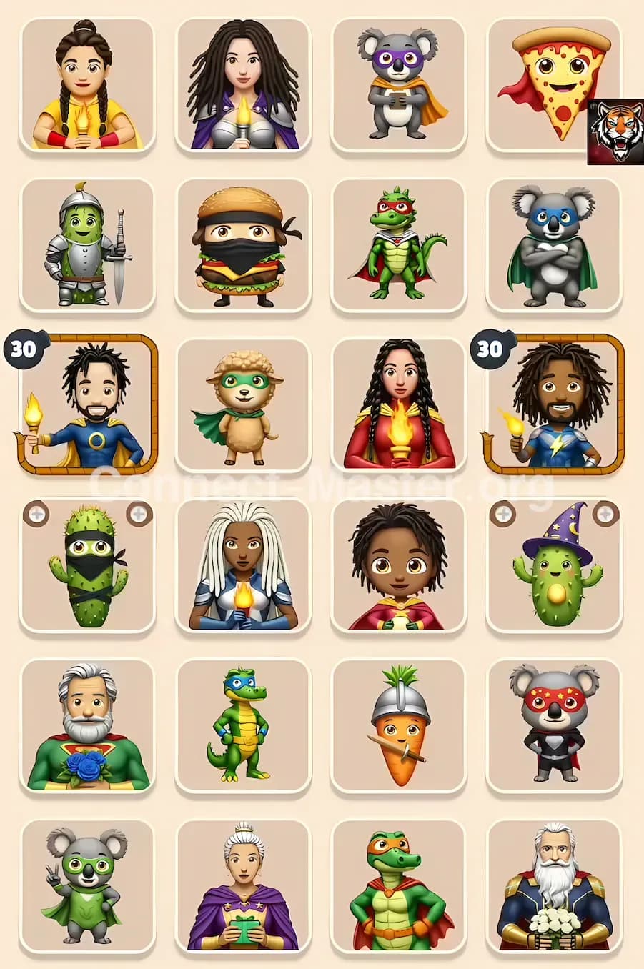 Connect Master Level 827 Solution 1