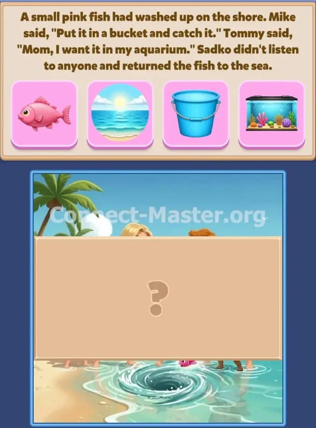 Connect Master Story Answer Tides of Time Episode 2 Stage 2