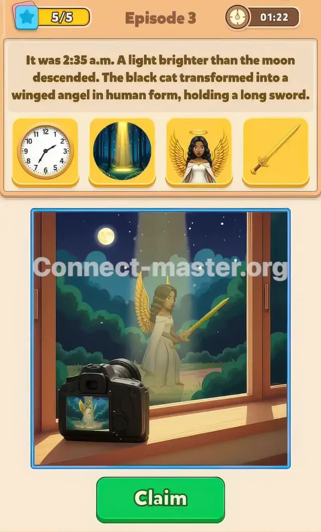 Connect Master Story Mode Answer The Black Cat Episode 3