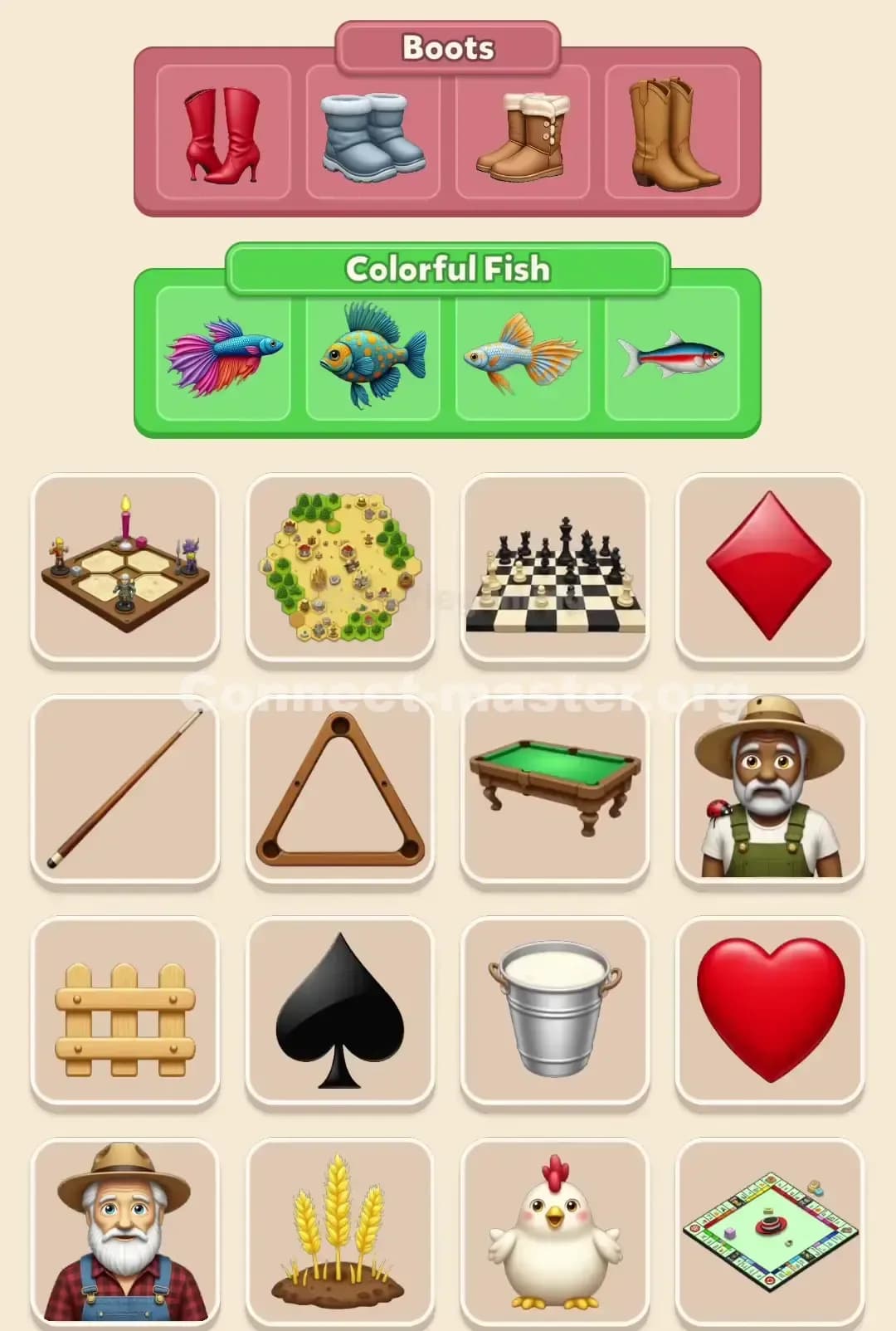 Connect Master Level 45 Solution 3