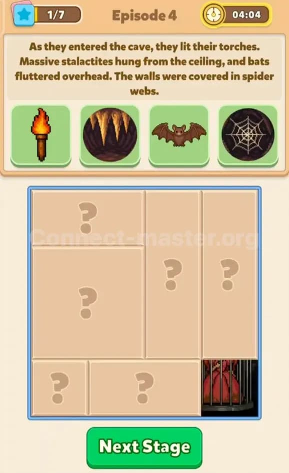 Connect Master Story Answer Arcade Room Episode 4 Stage 1