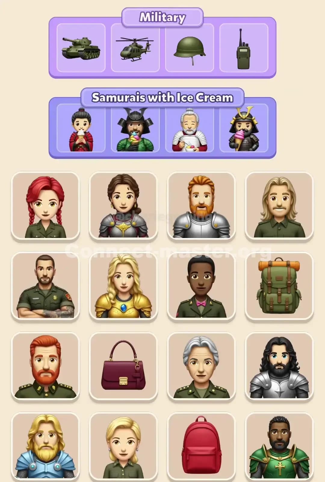 Connect Master Level 65 Solution 3