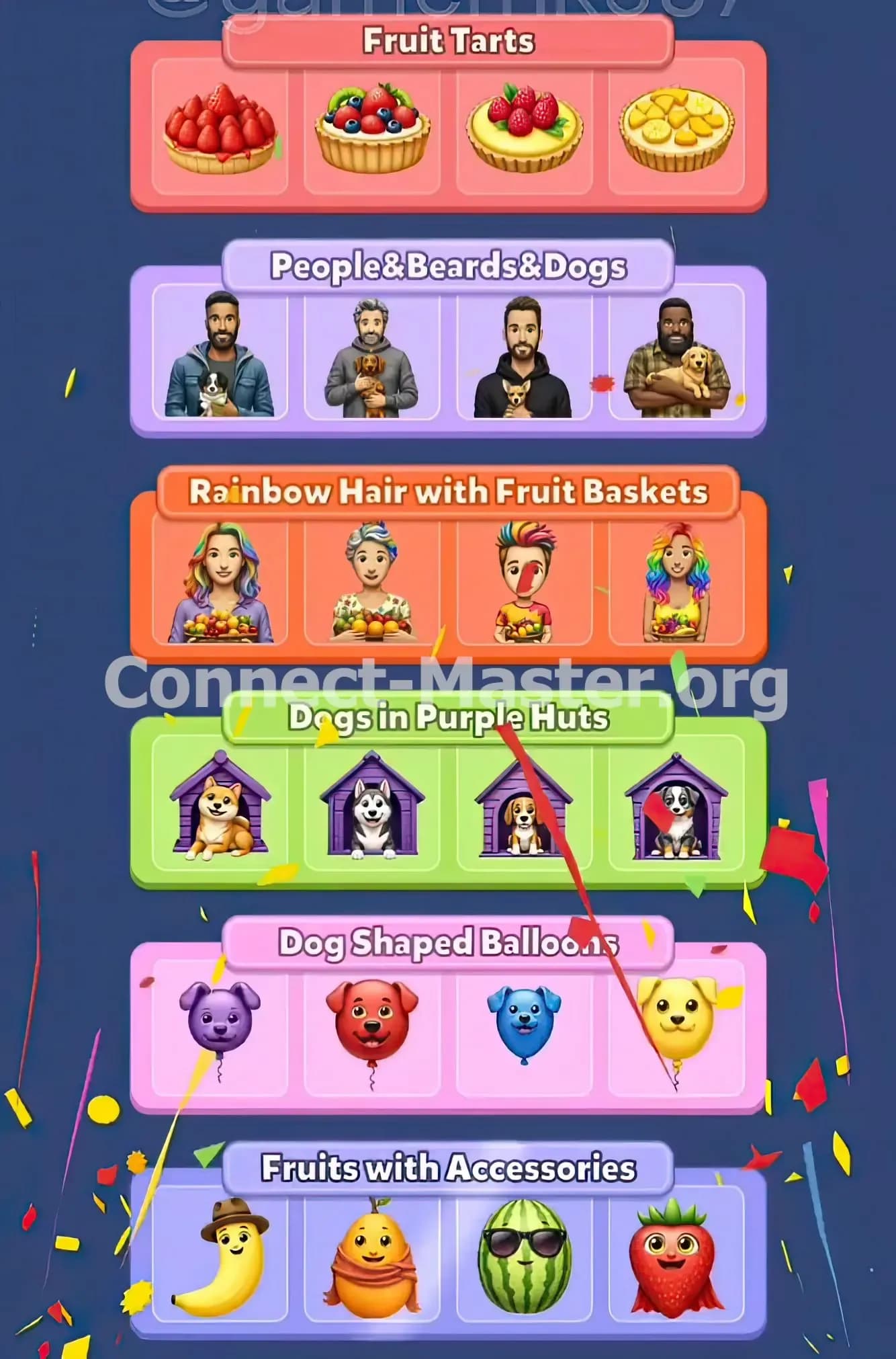 Connect Master Level 1391 Screenshot