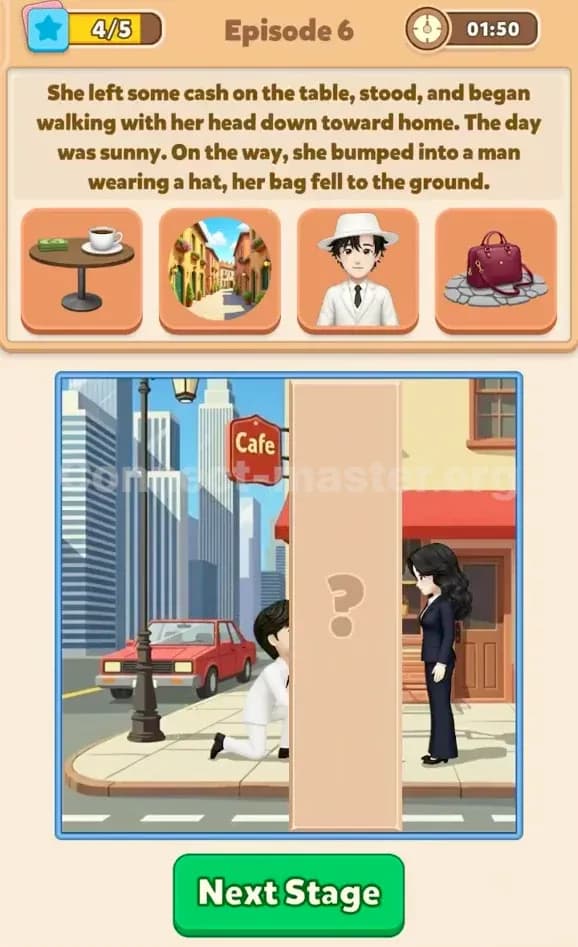 Connect Master Story Answer Tied Fates Episode 6 Stage 4