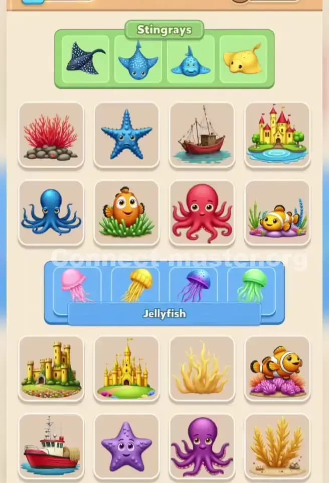 Connect Master Level 291 Solution 2