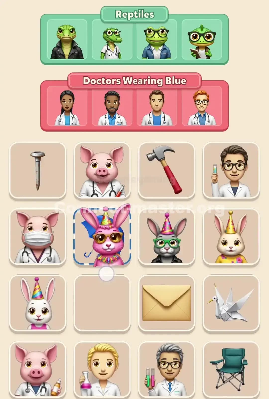 Connect Master Level 140 Solution 3