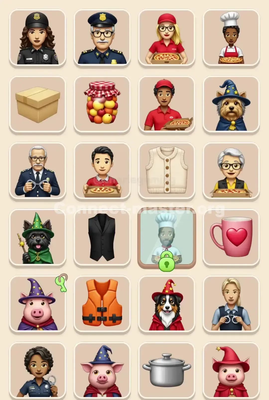 Connect Master Level 190 Solution 1