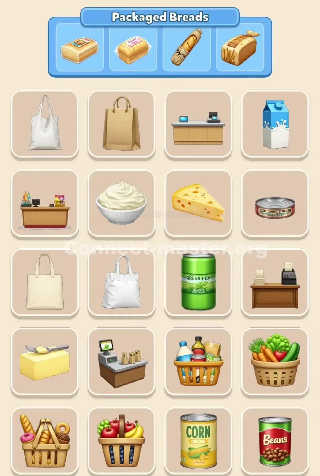 Connect Master Level 207 Solution 3