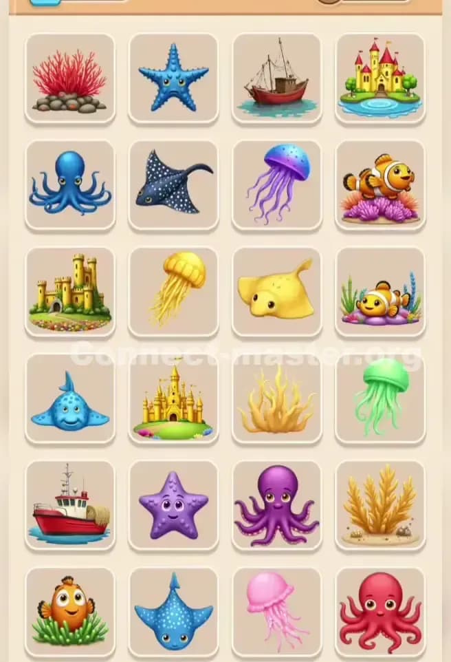 Connect Master Level 291 Solution 1