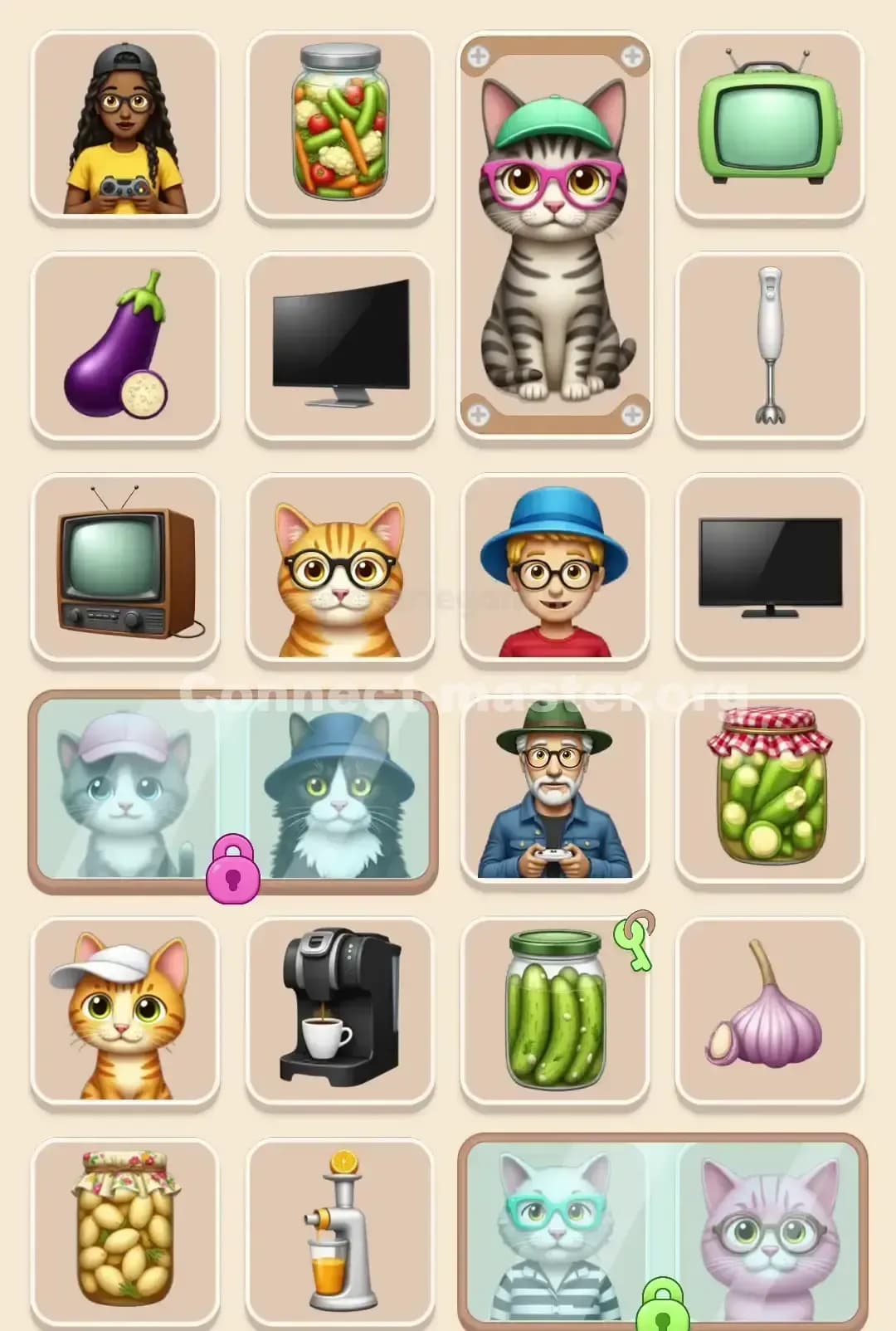 Connect Master Level 180 Solution 1