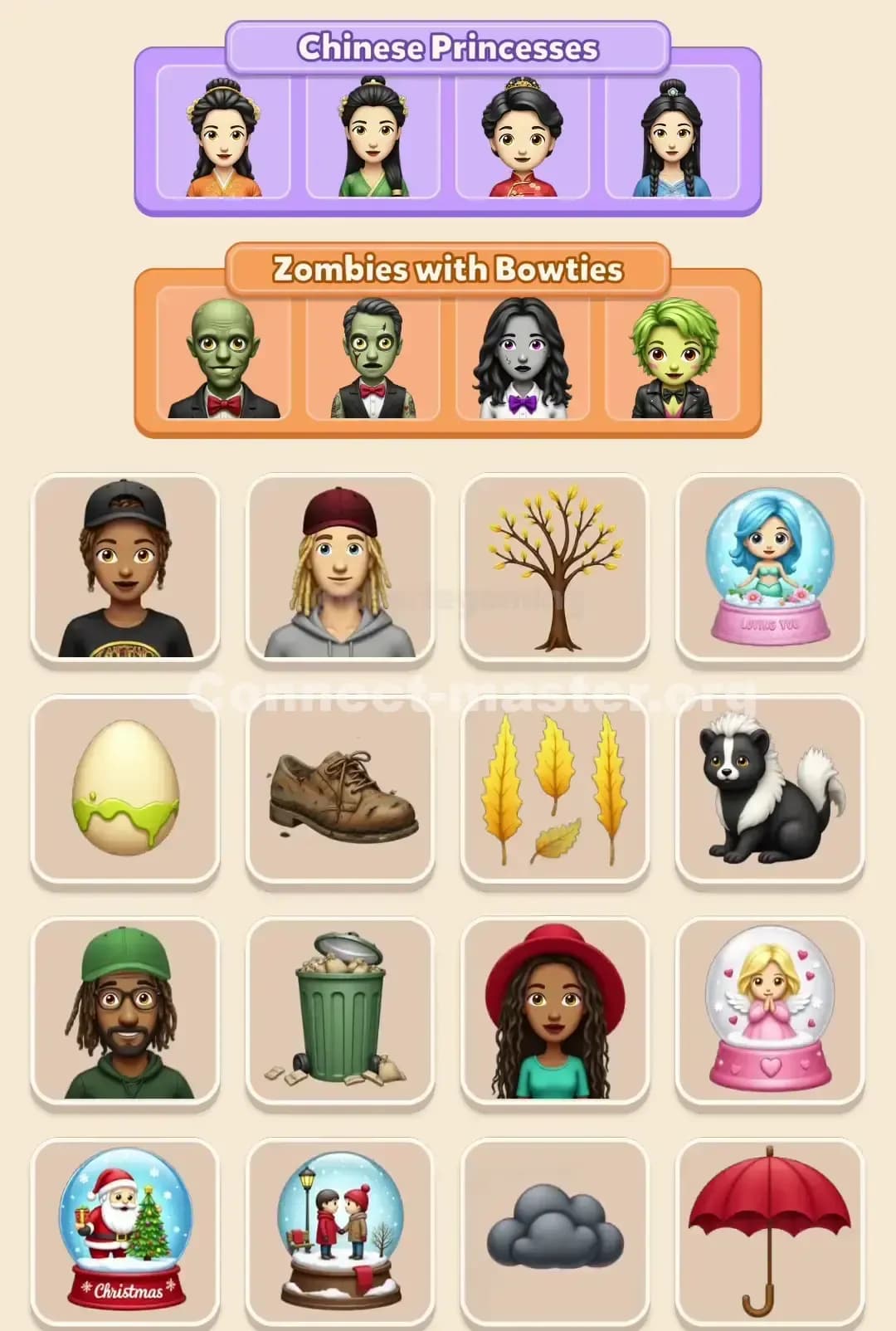 Connect Master Level 164 Solution 3