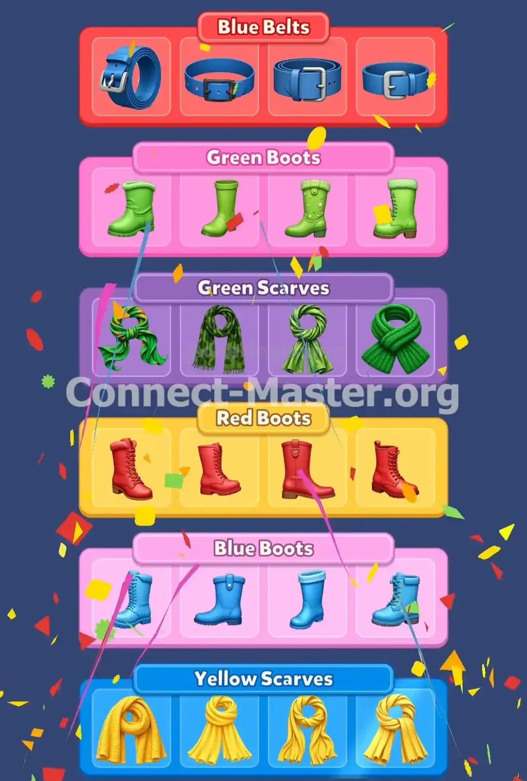 Connect Master Level 1421 Screenshot