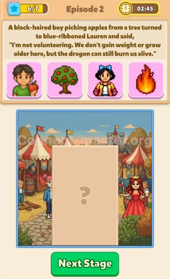 Connect Master Story Answer Arcade Room Episode 2 Stage 6