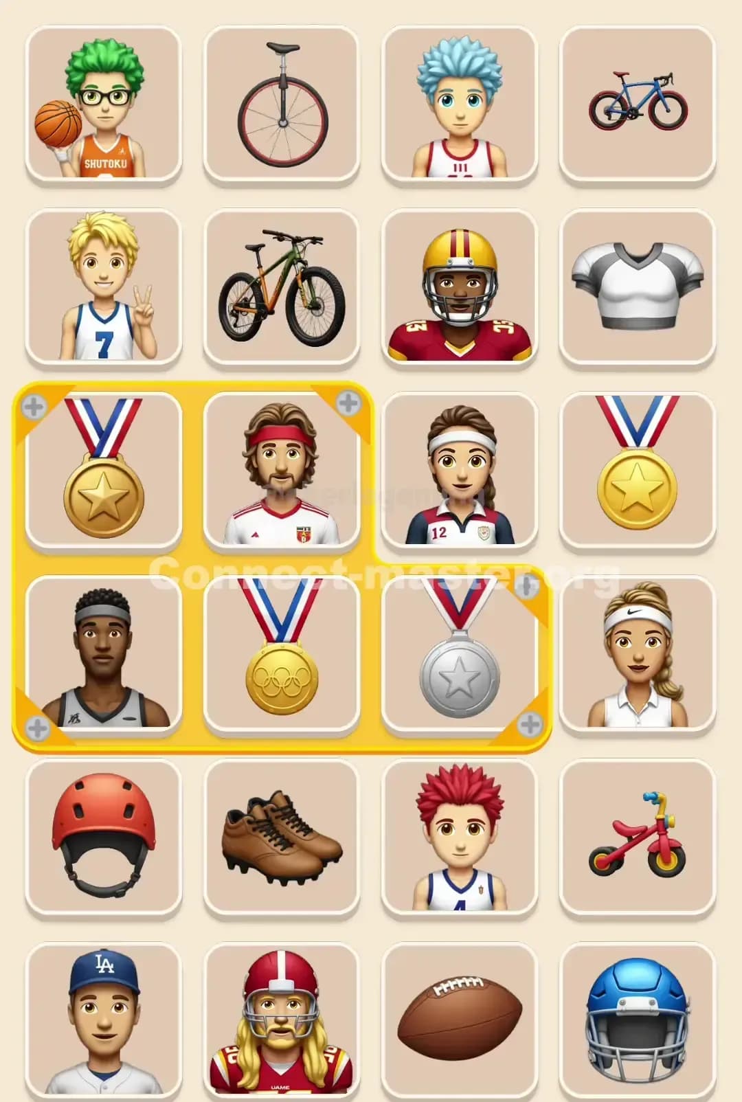 Connect Master Level 28 Solution 1