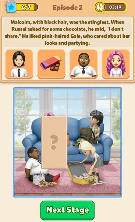 Connect Master Story Answer The Wages Of Sin Episode 2 Stage 6