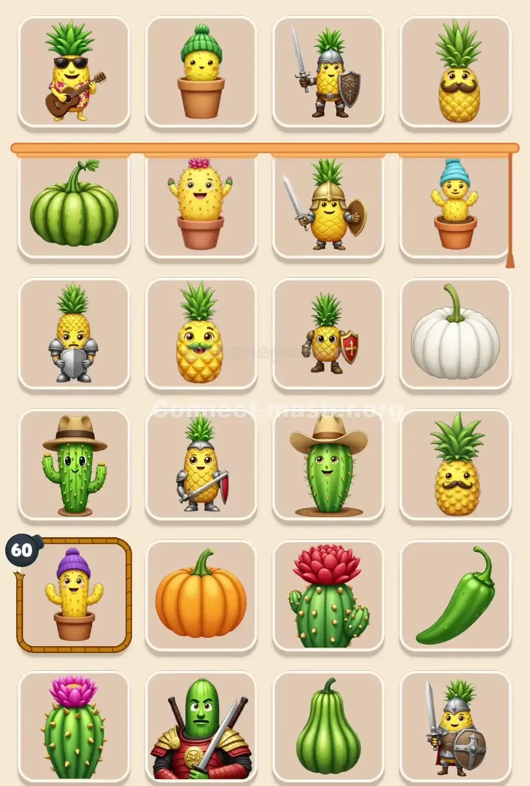 Connect Master Level 563 Solution 1