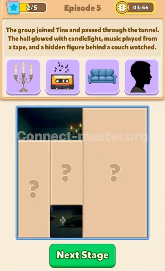 Connect Master Story Answer The Wages Of Sin Episode 5 Stage 2