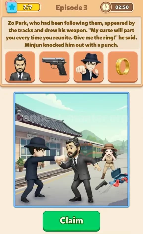 Connect Master Story Mode Answer Tied Fates Episode 3