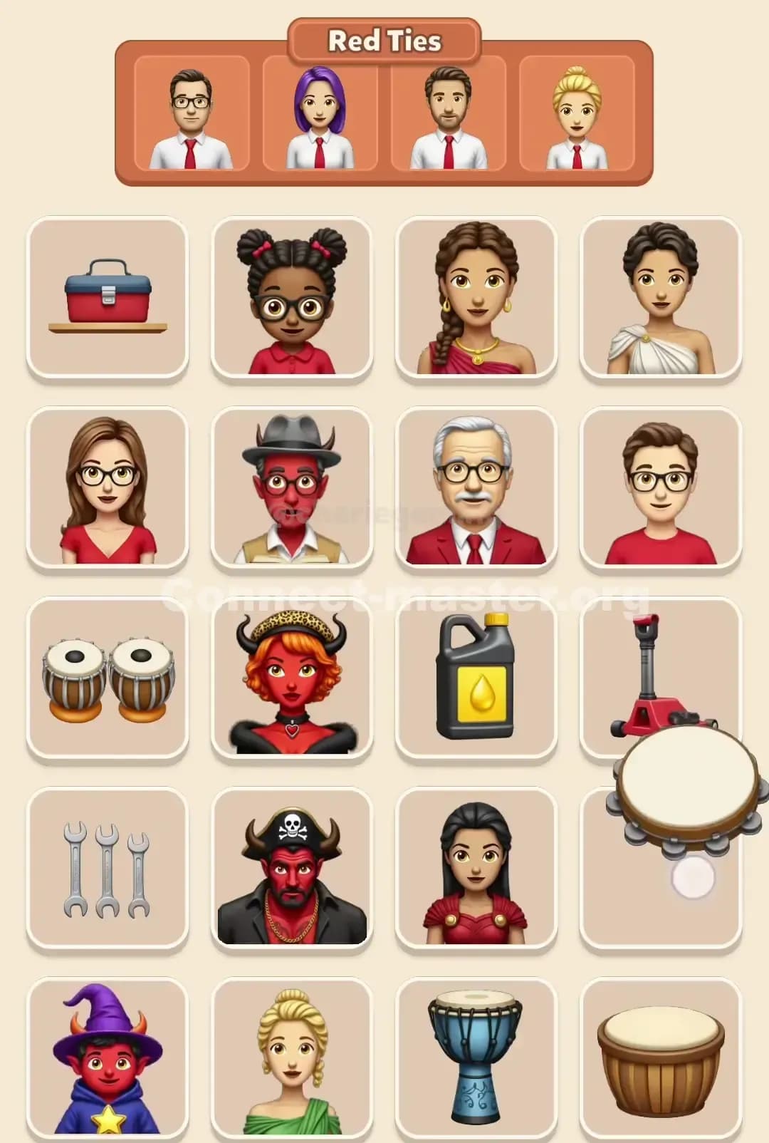 Connect Master Level 107 Solution 3