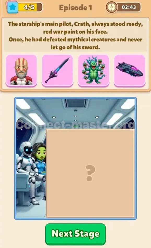 Connect Master Story Answer Time Travelers Episode 1 Stage 4