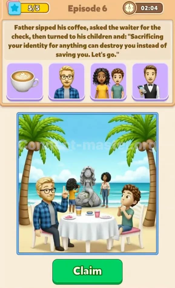 Connect Master Story Mode Answer The Deepest Sacrifice Episode 6