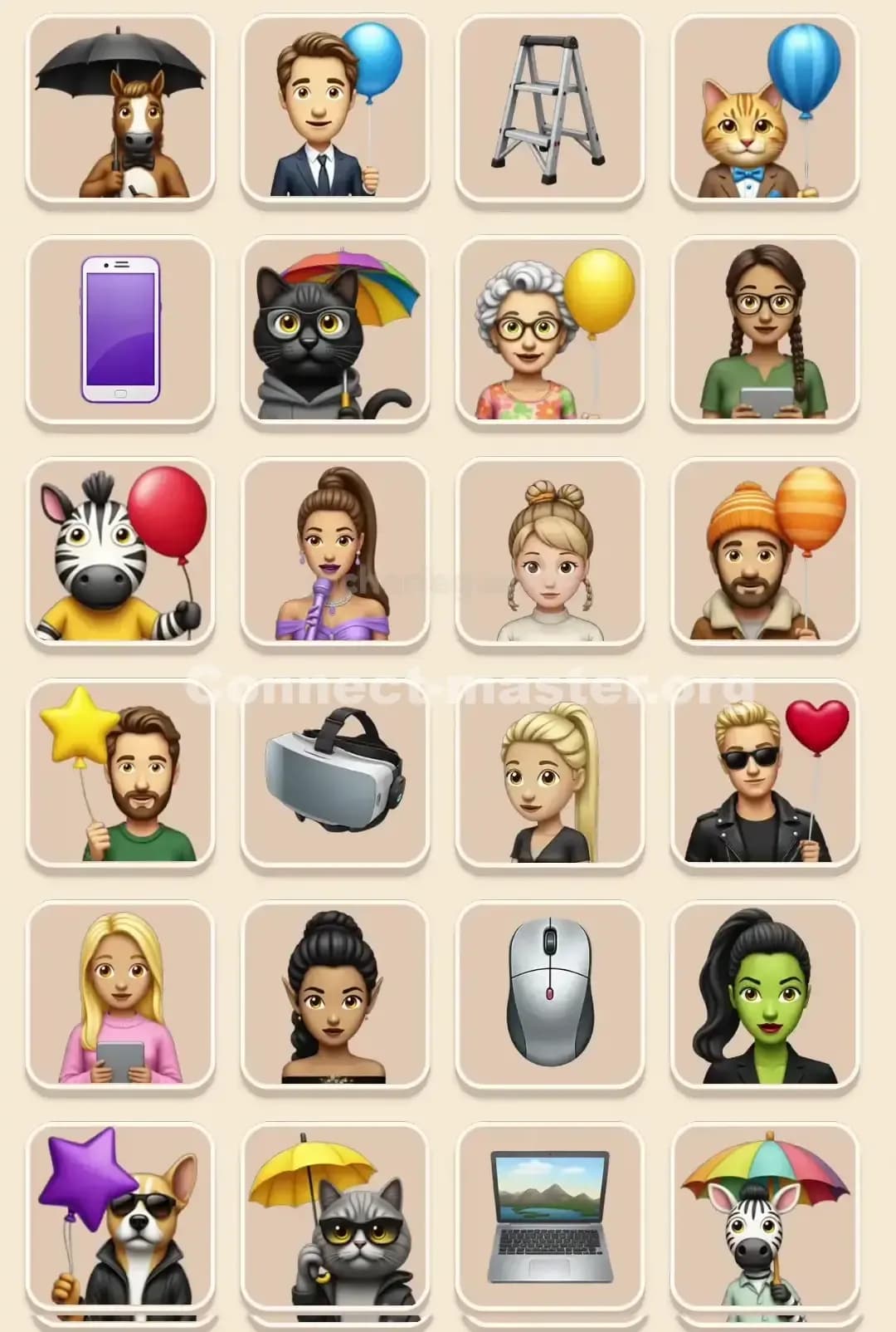 Connect Master Level 143 Solution 1