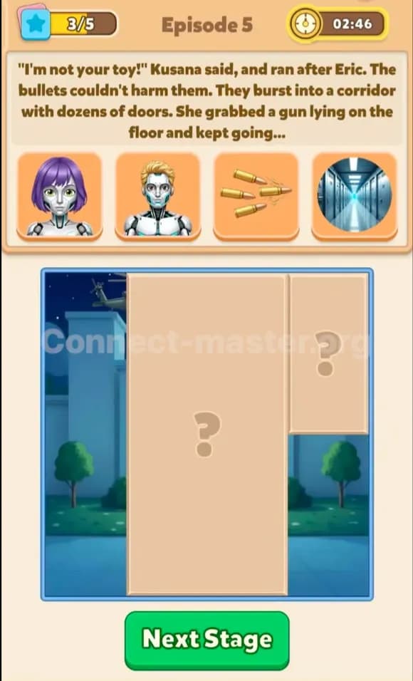 Connect Master Story Answer Out of Control Episode 5 Stage 3