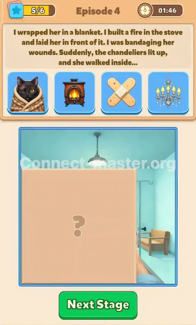 Connect Master Story Answer The Black Cat Episode 4 Stage 5