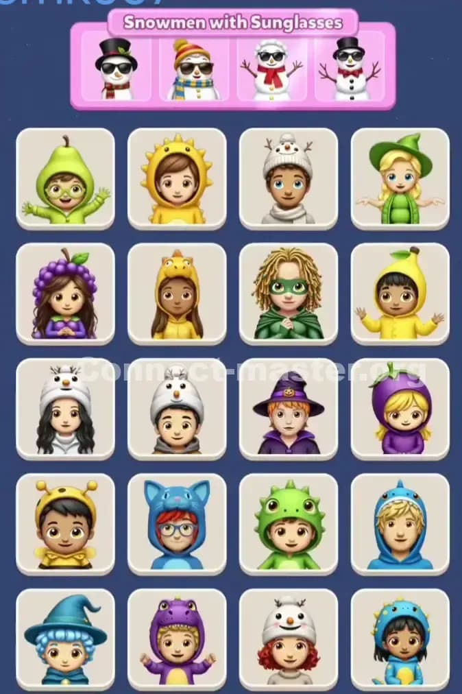 Connect Master Level 1081 Solution 3