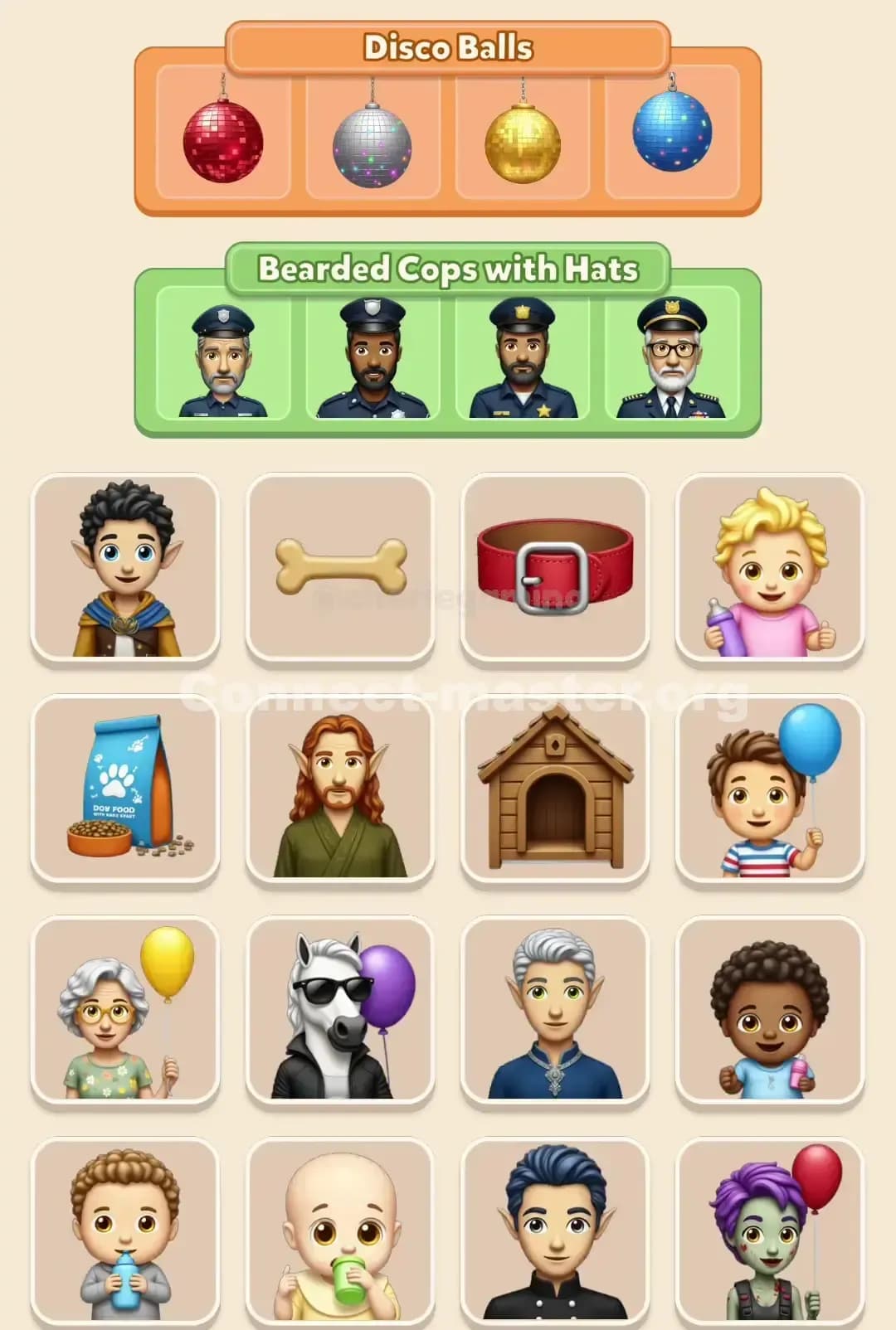 Connect Master Level 166 Solution 3