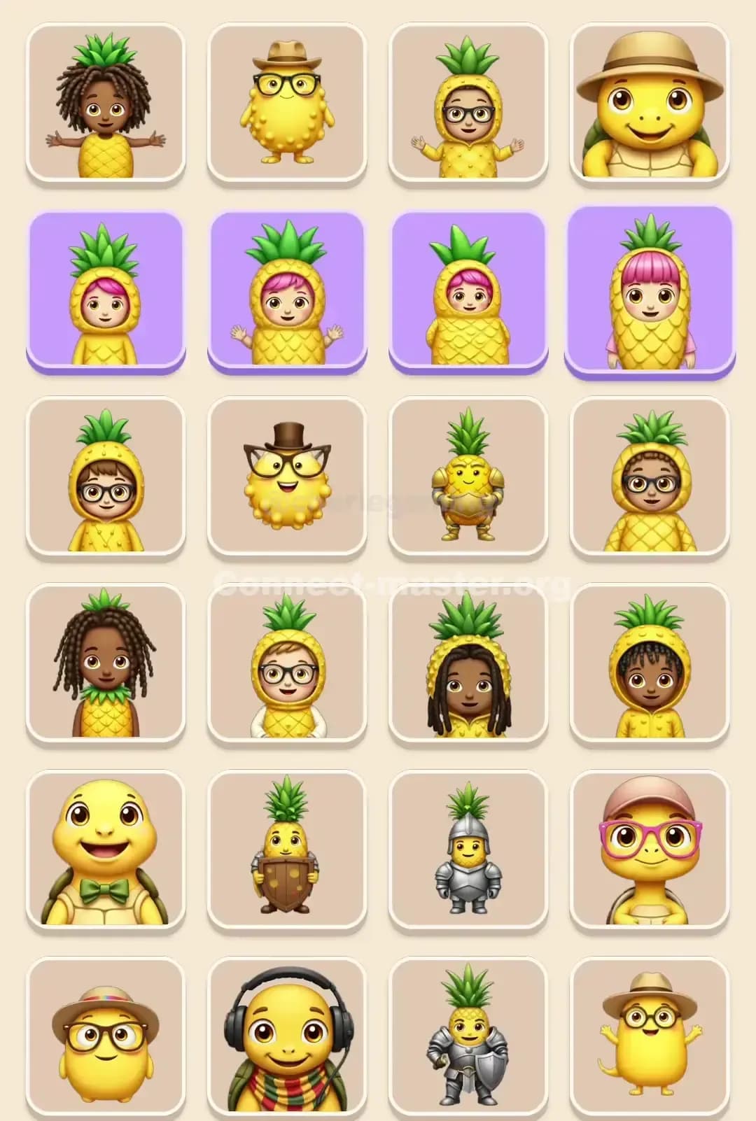 Connect Master Level 594 Solution 3