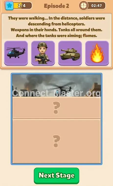 Connect Master Story Answer The Sky Above The Cage Episode 2 Stage 2