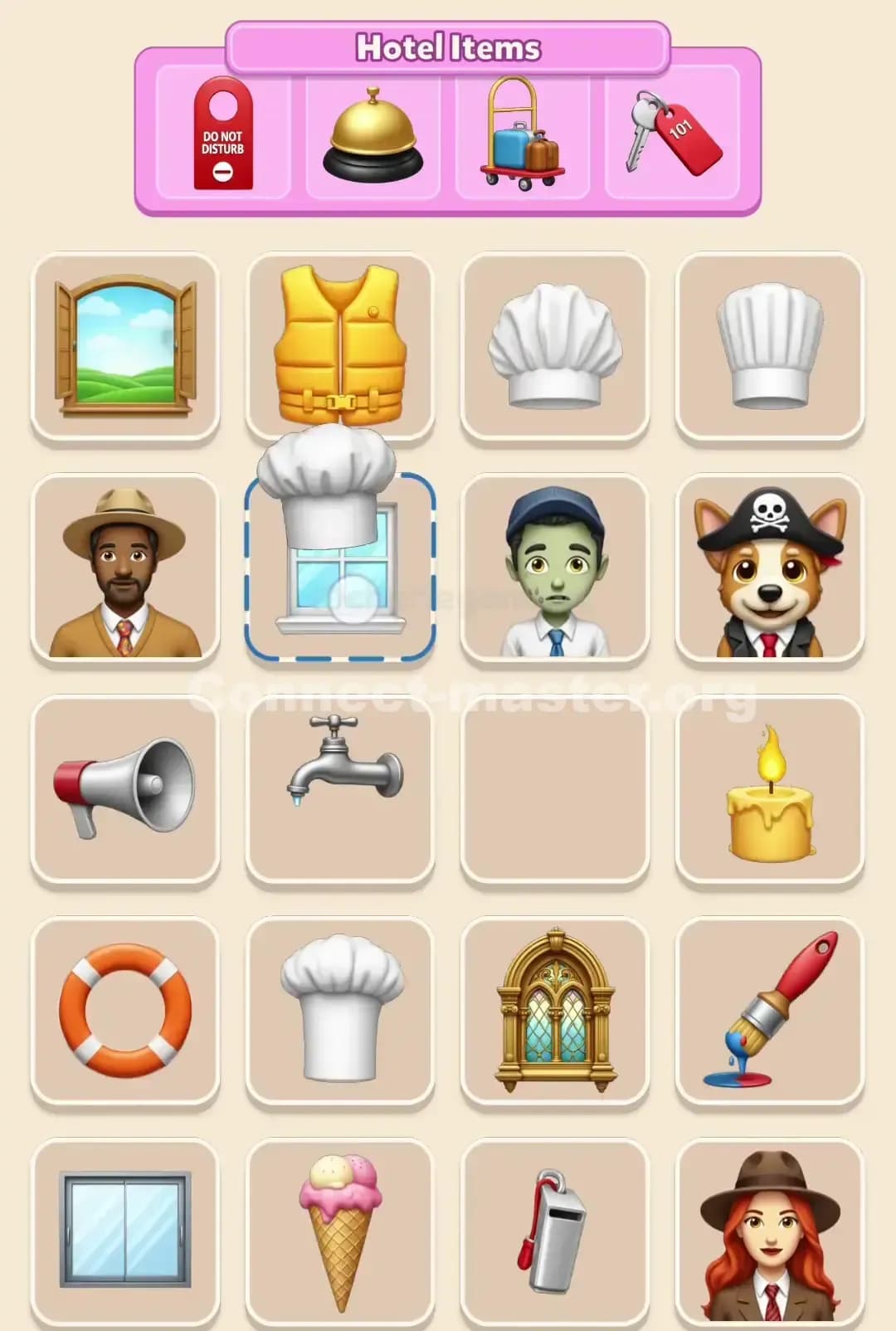 Connect Master Level 195 Solution 3