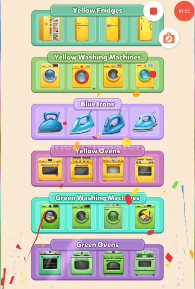Connect Master Level 444 Screenshot