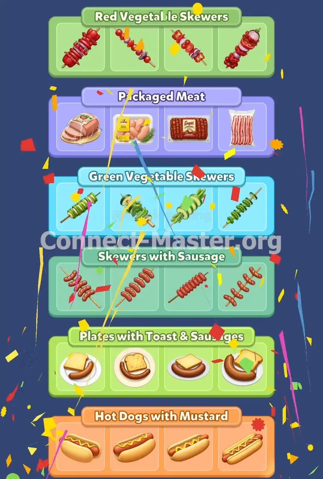 Connect Master Level 1486 Screenshot