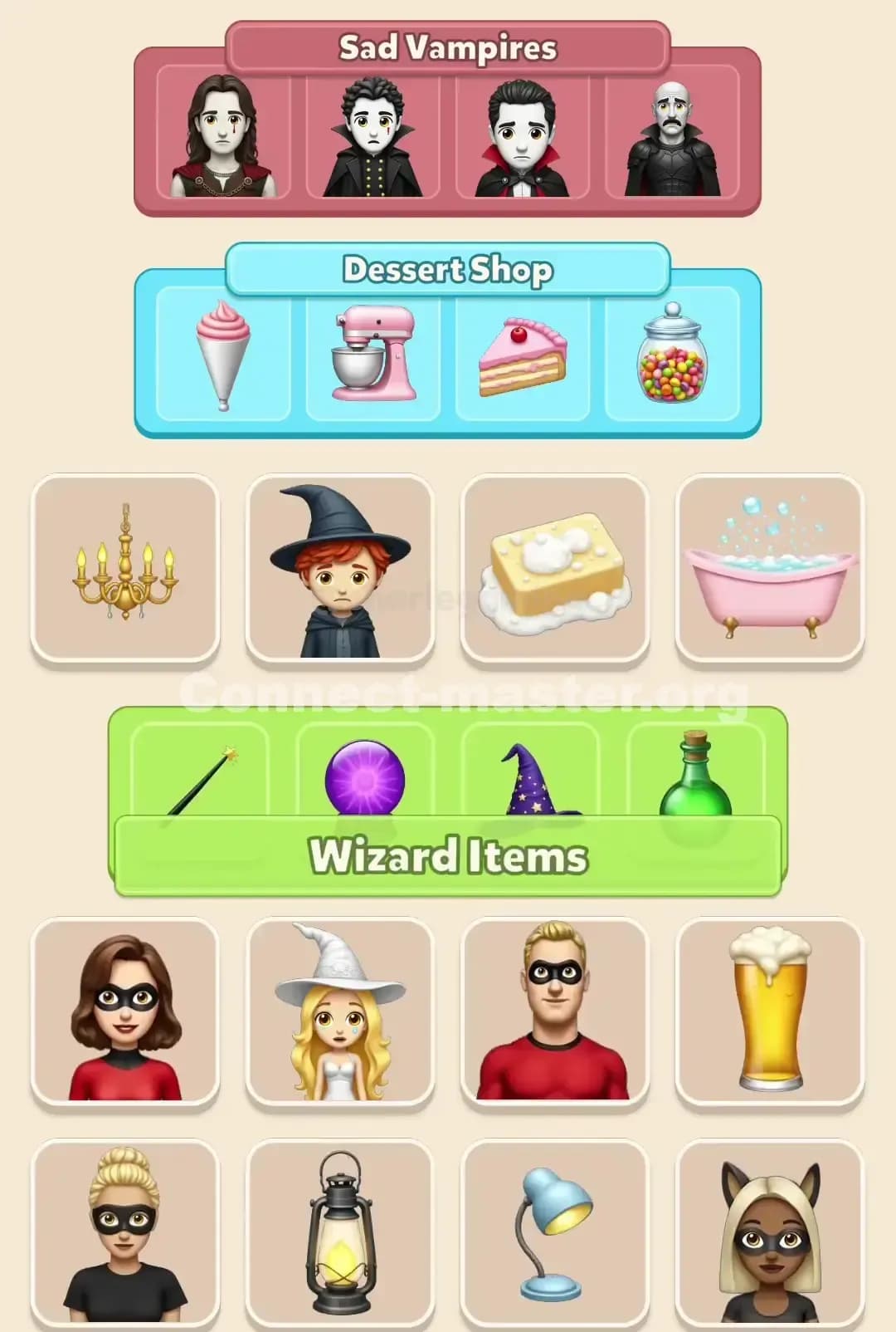 Connect Master Level 114 Solution 3