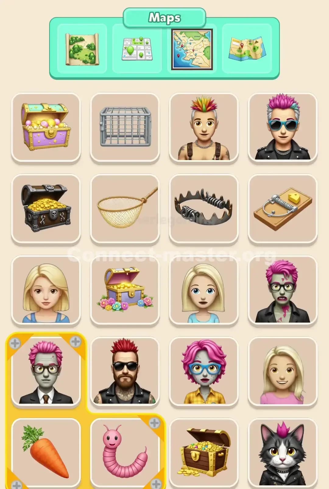 Connect Master Level 175 Solution 3