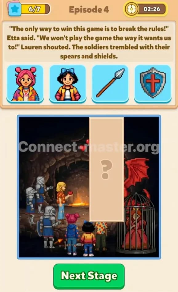Connect Master Story Answer Arcade Room Episode 4 Stage 6