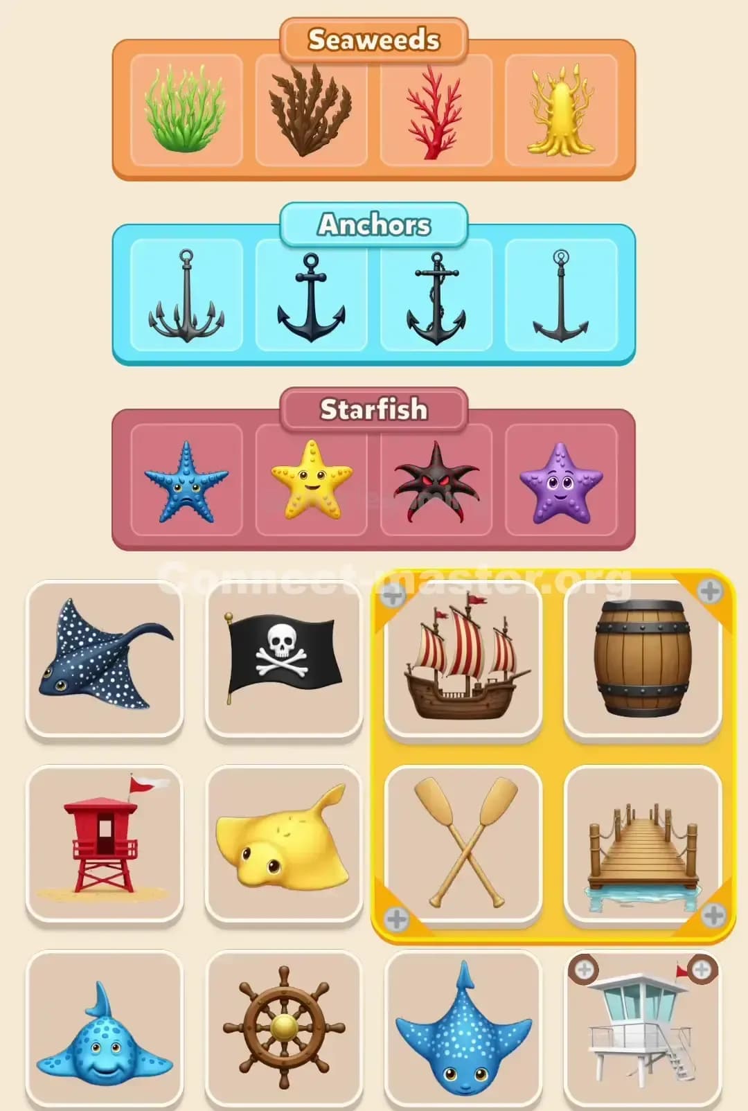 Connect Master Level 206 Solution 3