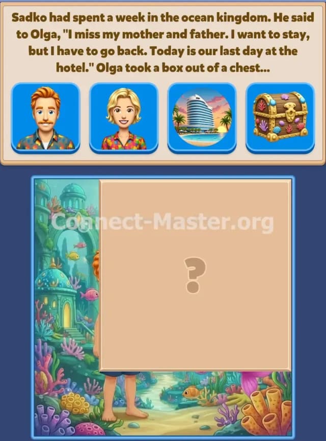 Connect Master Story Answer Tides of Time Episode 3 Stage 3