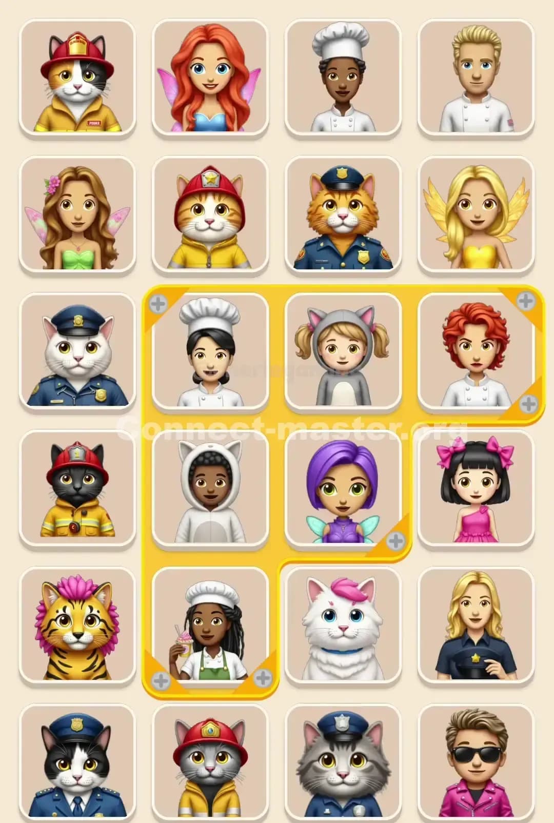 Connect Master Level 109 Solution 1