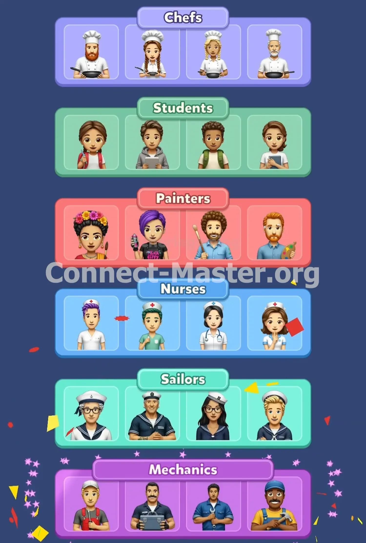 Connect Master Level 1321 Screenshot